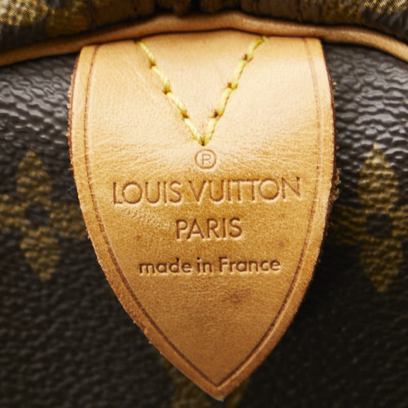 LOUIS VUITTON Brown Monogram Leather Keepall 60 Boston Bag - Picture 11 of 13